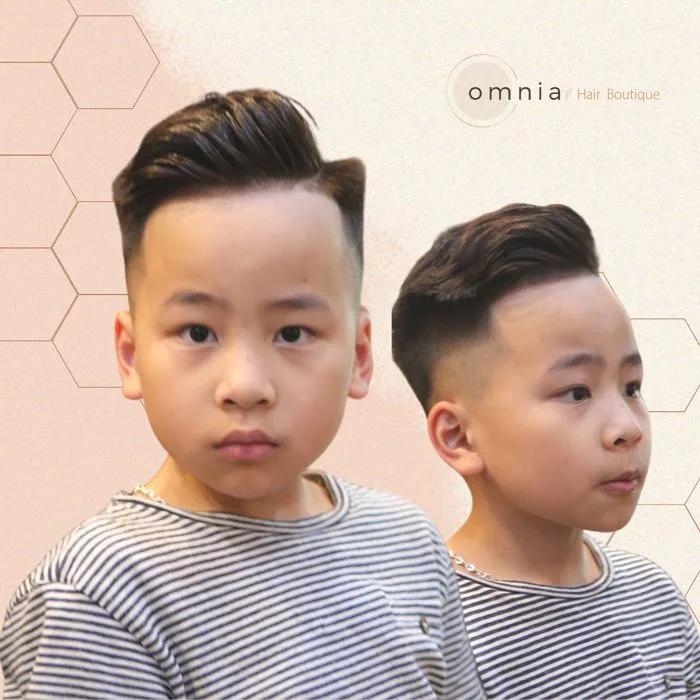 8 kiểu tóc bé trai mùa hè siêu dễ thương ba mẹ không thể bỏ qua