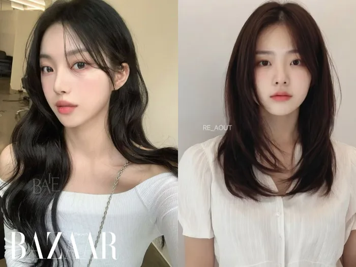 Những kiểu tóc uốn Hàn Quốc cho năm 2025 từ minh tinh nữ | Harper's Bazaar  Việt Nam