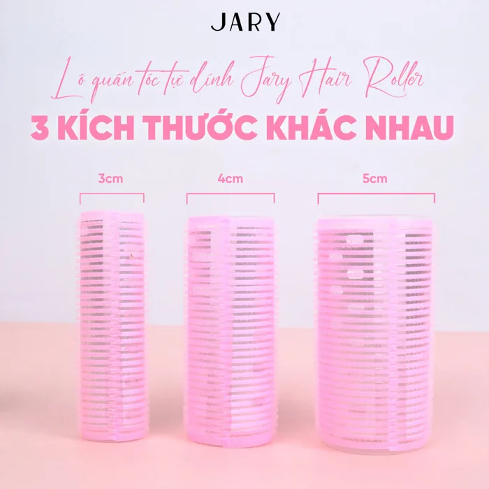 LÔ QUẤN TÓC TỰ DÍNH JARY HAIR ROLLER - 4CM – Jary Việt Nam
