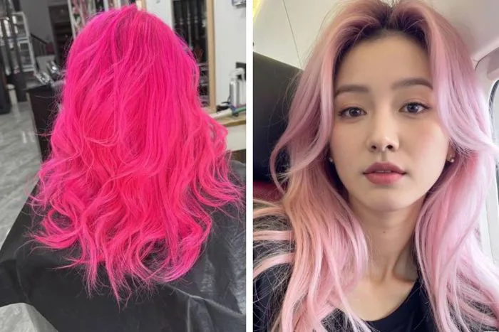 Bảng màu tóc hồng pastel NGỌT NGÀO trẻ trung cho nàng