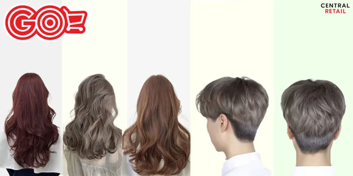 Bảng màu nhuộm tóc không cần tẩy dành cho nam, nữ