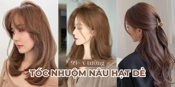 Nhuộm màu nâu hạt dẻ có cần tẩy tóc không? Phai ra màu gì?