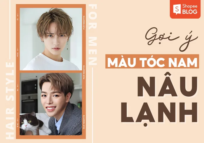 15+ kiểu tóc nam màu nâu lạnh đẹp, tôn da hiệu quả