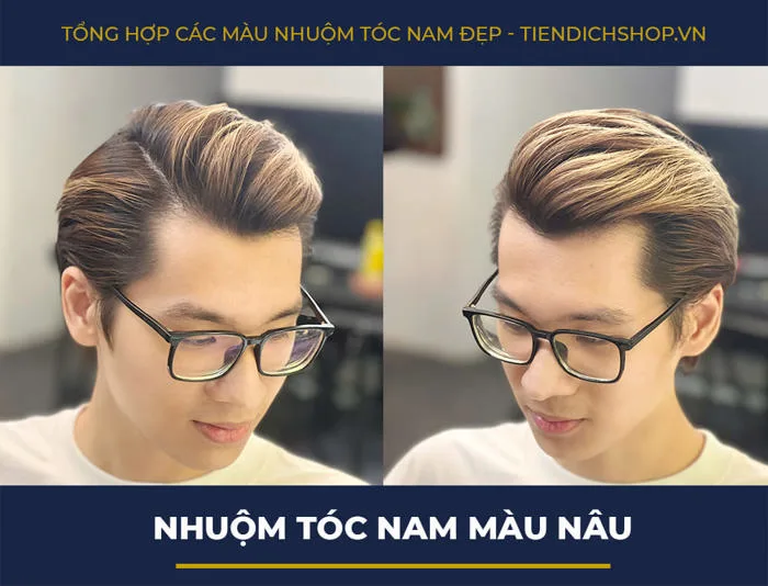 17+ Màu nhuộm tóc nam 