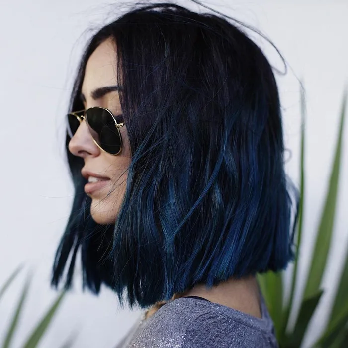 25+ Kiểu Tóc Màu Xanh Đen Cực Tôn Da, Cực Trendy | TIKI