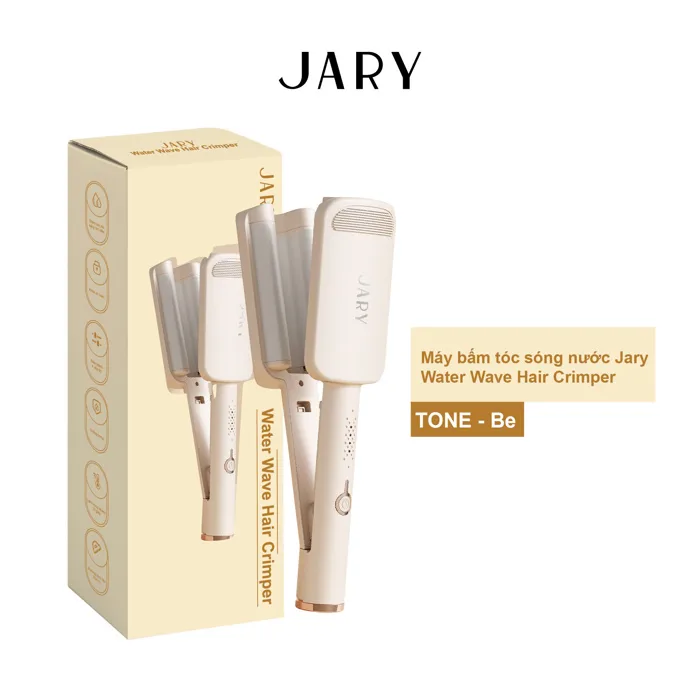 MÁY BẤM TÓC SÓNG NƯỚC JARY WATER WAVE HAIR CRIMPER - TONE BE – Jary Việt Nam