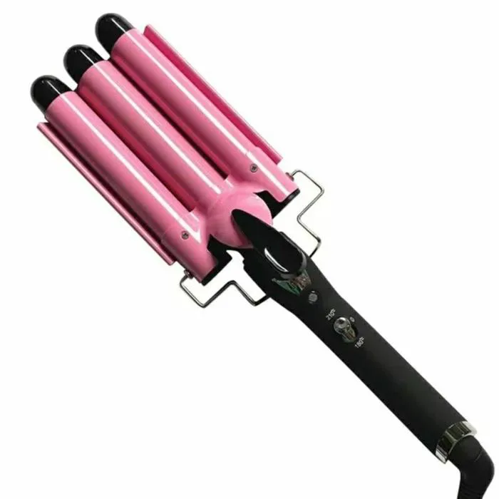 Máy uốn tóc xoăn sóng nước bấm tóc 3 trục hàng chính hãng TEKKIN 22mm