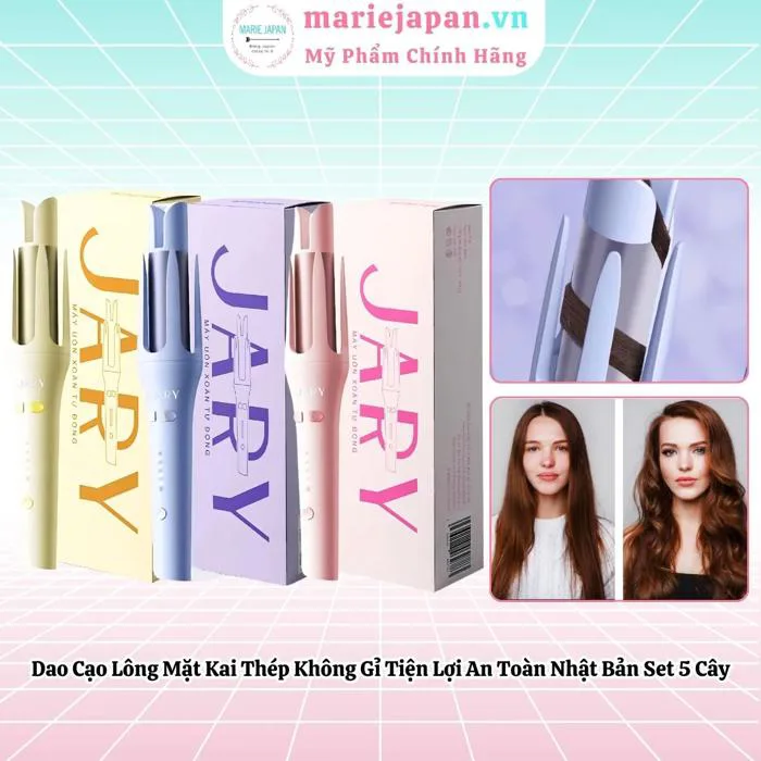 Máy Uốn Tóc JARY Hair Curler Tự Động Xoay 360 Độ 4 Chế Độ Nhiệt