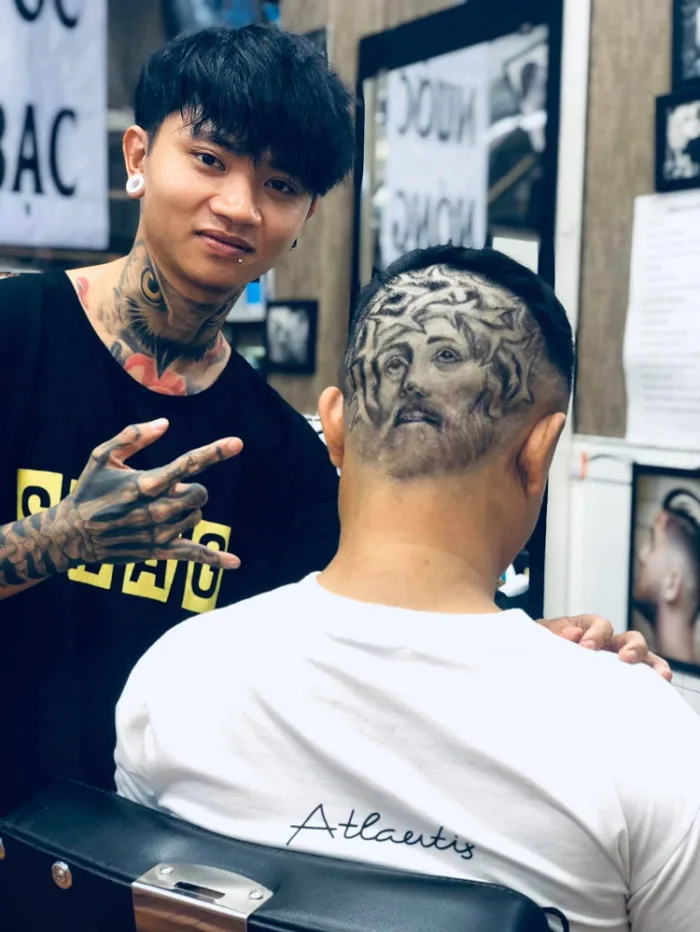 TOP 20 mẫu tattoo tóc nam chất, cực trendy và cá tính | Yody