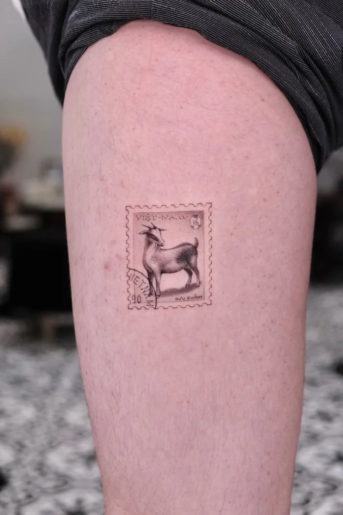 Hình Xăm Tem Thư Việt Nam: Trend Lưu Giữ Kỷ Niệm Cực Chất - Sutran Tattoo  Studio