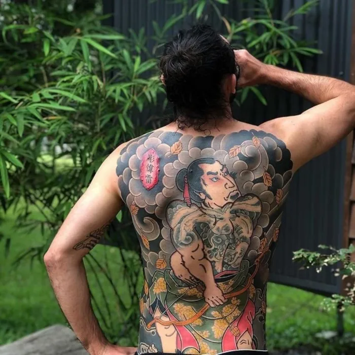 1001+ Hình xăm Nhật cổ kín lưng KHÍ CHẤT ngút trời | Yody