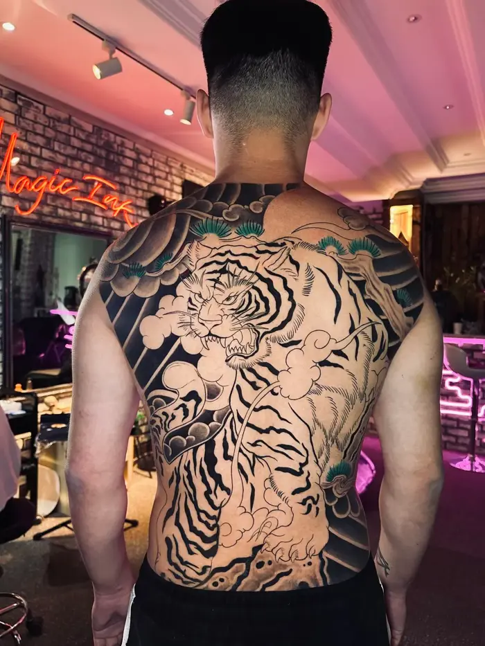 Top 15+ Mẫu Hình Xăm Hổ Nhật Cổ Đẹp Và Mạnh Mẽ