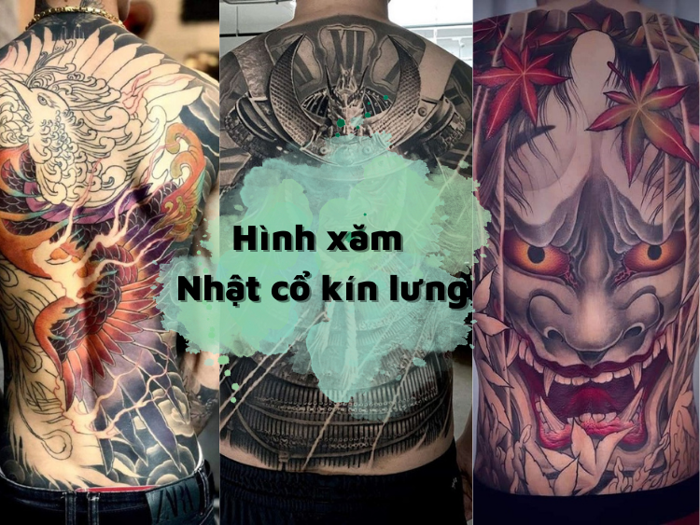 1001+ Hình xăm Nhật cổ kín lưng KHÍ CHẤT ngút trời | Yody