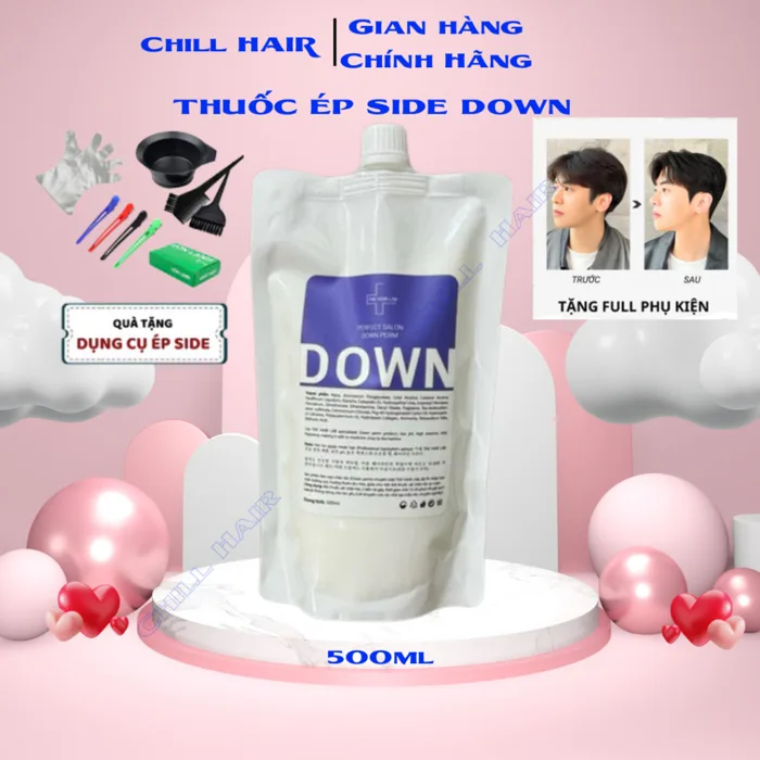 Thuốc Ép Side Tóc Nam Down Perm PILAP, Thuốc Ép Side Tóc Nam 120ML, 200ML  ChillHair | ChillHairs