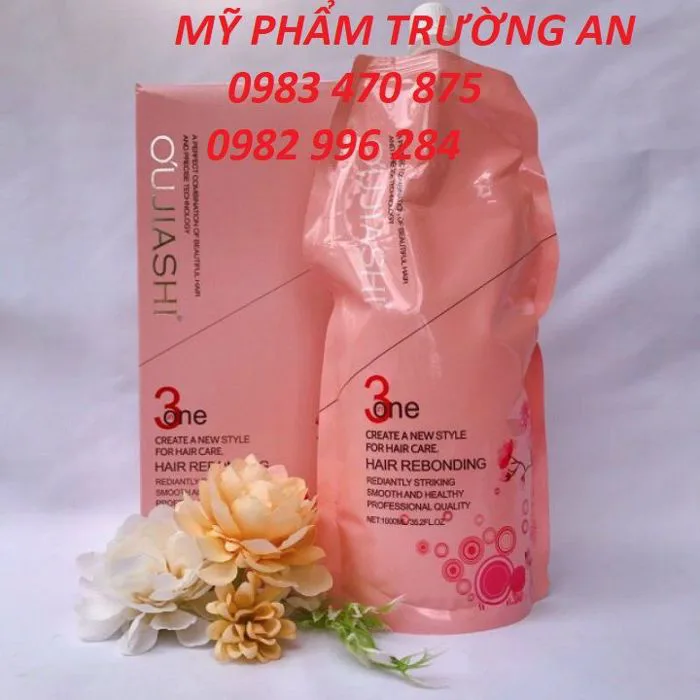 Thuốc ép side tóc nam(nữ) . Thuốc duỗi tóc Hoa anh đào Oujiashi 3 in 1  500ml x 2 Chính Hãng | Lazada Việt Nam