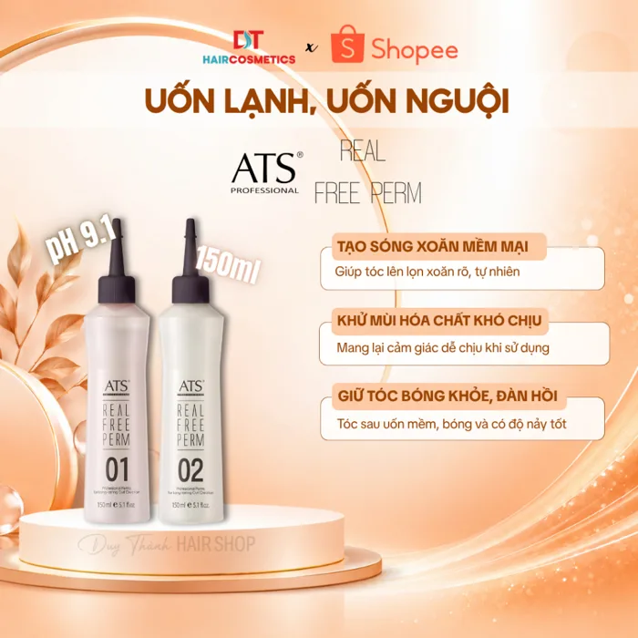Thuốc uốn tóc lạnh an toàn, lọn bền lâu | Shopee