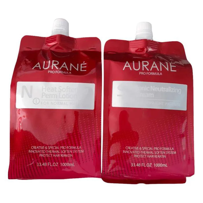 THUỐC UỐN-DUỖI TÓC AURANE PERM PHỤC HỒI TÓC 1000ML