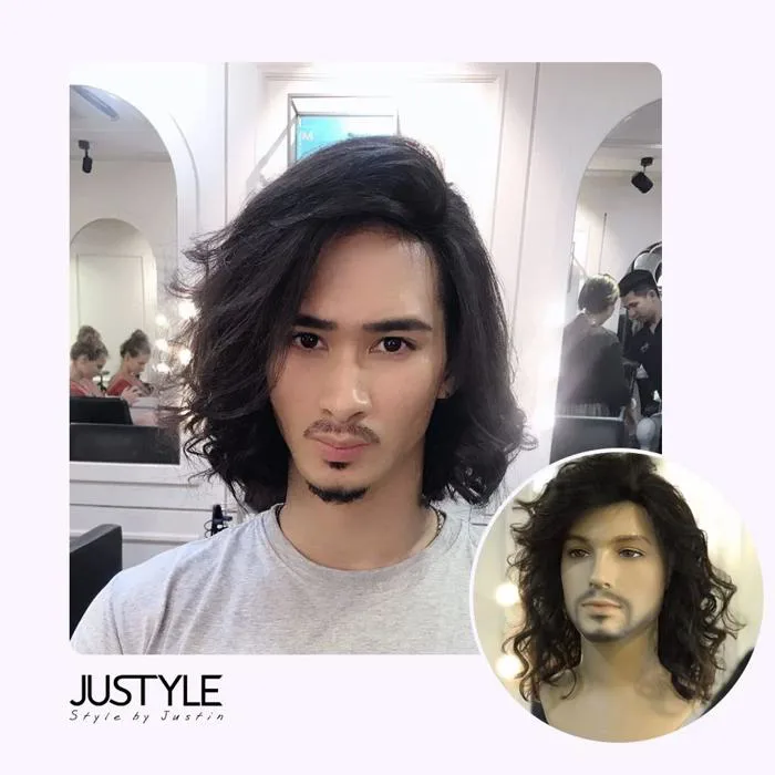 Nguyên Đầu Bob Johny Depp (chưa bao gồm phí uốn nhuộm)