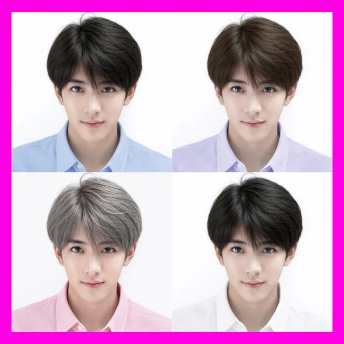 💗TẶNG LƯỚI💗Tóc giả nam nguyên đầu trẻ trung - Dễ đội