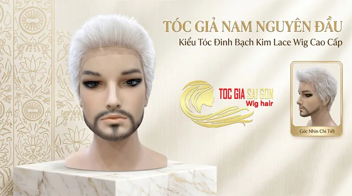 Tóc Giả Nam Nguyên Đầu Đinh Bạch Kim Siêu Lưới – Đẳng Cấp Tự Nhiên 2026 - Tóc  Giả Sài Gòn