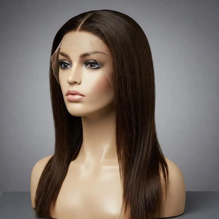 Tóc Giả Nữ Nguyên Đầu Đế HD Trong Suốt Bằng Tóc Thật | VTG Hair