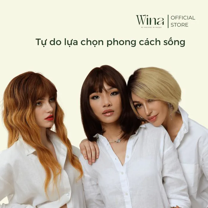 Tóc Giả Nguyên Đầu Nữ Dài Bằng Tóc Thật | Wina Wigs
