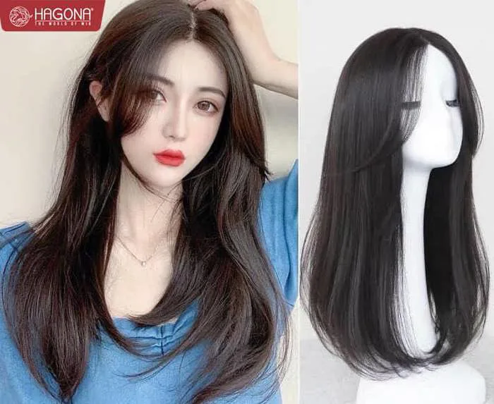 25 mẫu tóc giả nguyên đầu dài làm từ tóc thật cho nữ hot nhất 2021