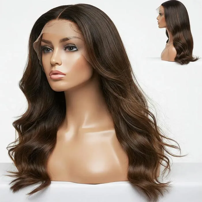 Tóc Giả Nữ Nguyên Đầu Đế Ren Bằng Tóc Thật | VTG Hair