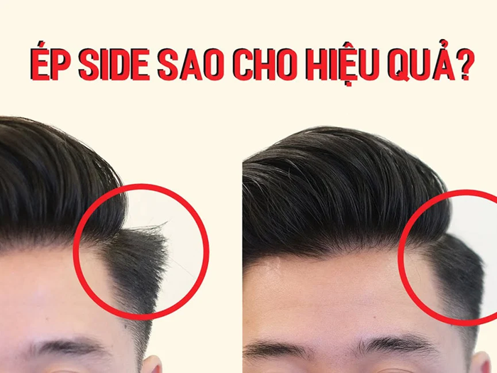 7 cách ép side tóc nam hiệu quả tại nhà cho mái tóc khó bảo – ARISTINO
