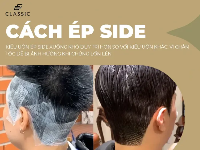 Cách ép side tóc nam tại nhà đơn giản mà giữ nếp dài lâu - Classic.vn