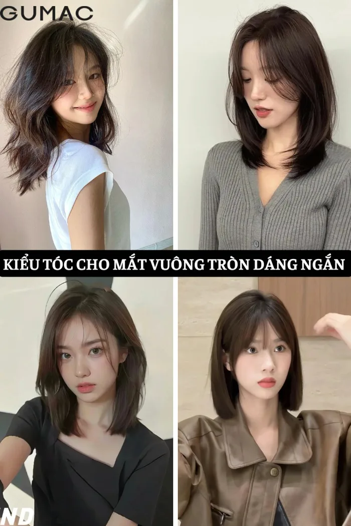 19+ Kiểu tóc cho mặt vuông tròn nữ ĐẸP HOT nhất năm nay