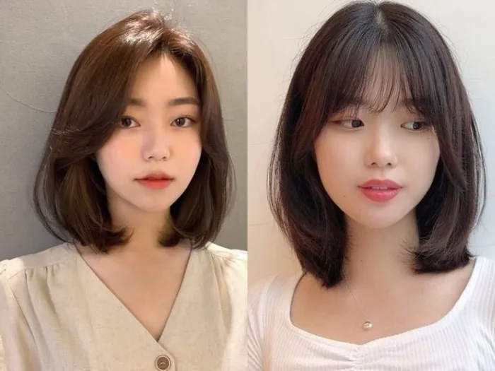 15+ kiểu tóc ngắn ngang vai mặt tròn đẹp, xu hướng hiện nay