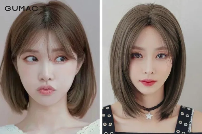 15+ Kiểu tóc ngắn ngang vai mặt tròn TRẺ TRUNG xinh đẹp