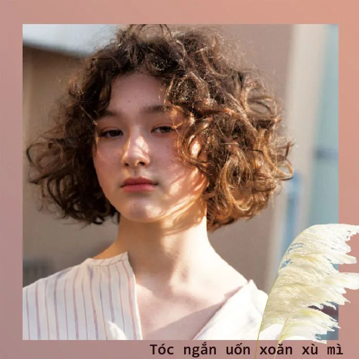 Top 21+ kiểu tóc xoăn ngắn đẹp, dễ chăm sóc mà nàng nên thử