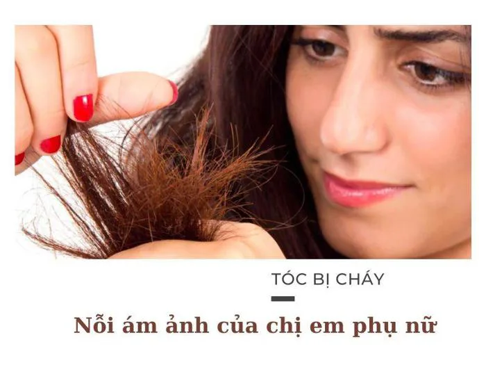 Làm thế nào để khắc phục tình trạng tóc bị cháy khi duỗi? – Luxury Skin  Care Beauty