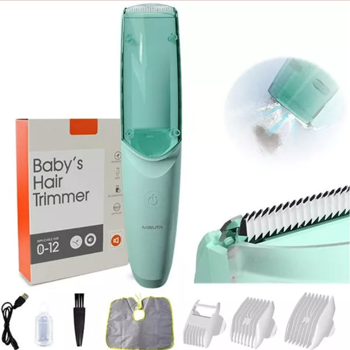 Tông đơ hút tóc Trimmer PM-13122 Màu xanh | Tông Đơ Cắt Tóc Cho Bé |  moby.com.vn